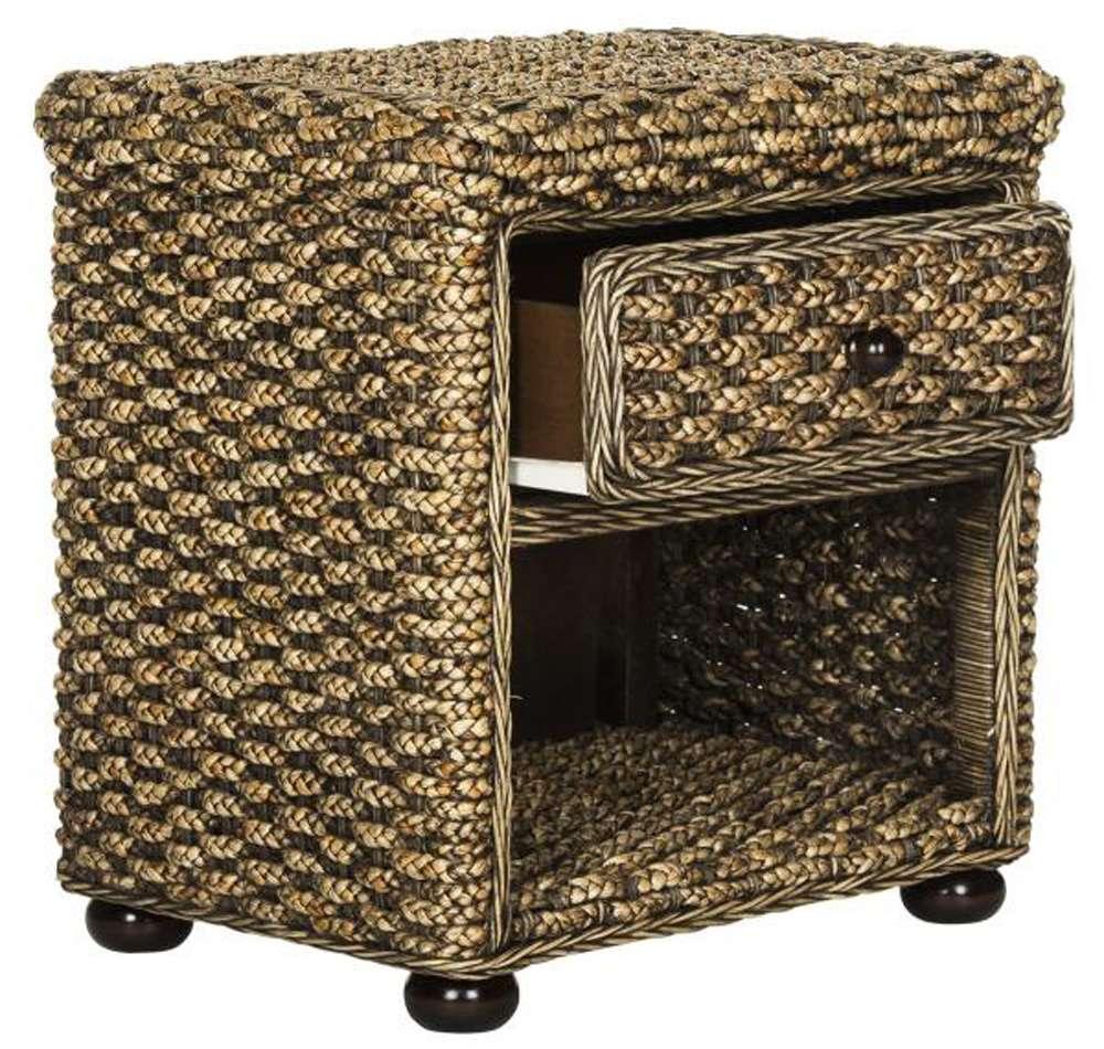 Safavieh - Musa End Table - Brown Wash - SEA8003A veiw 3