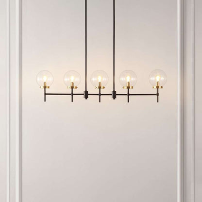 Safavieh - Mylah 5Lt 44.5in Pendant - Oil Rub Bronze - Brass - PND4207A veiw 3