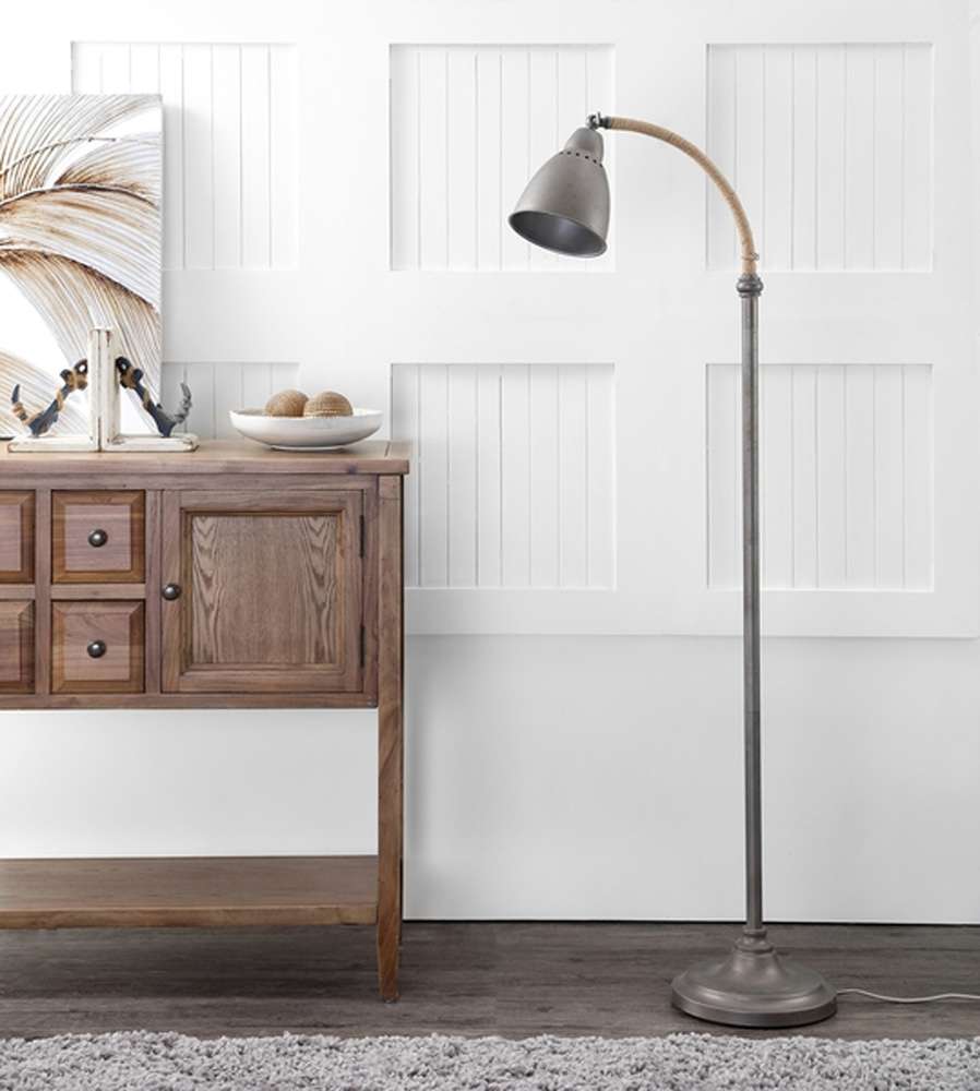 Safavieh - Naldo Floor Lamp - Grey - FLL4011A veiw 1