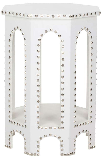 Safavieh - Nara End Table - White - FOX9501C veiw 1