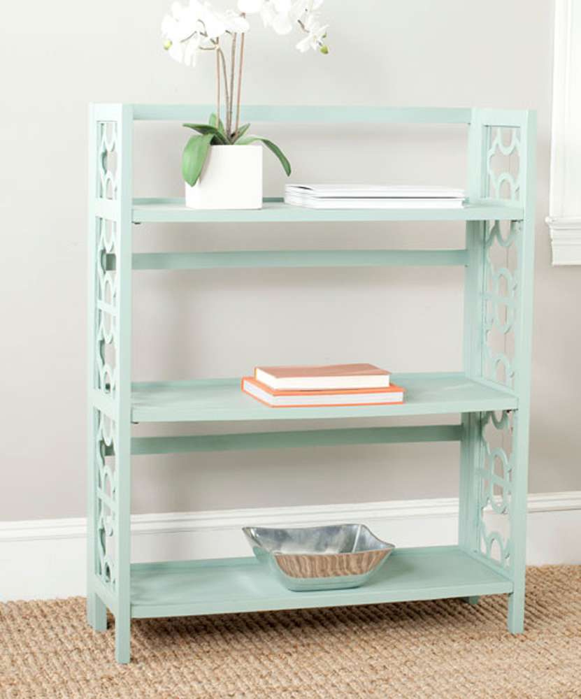 Safavieh - Natalie Small Bookcase - Celadon - AMH6565F veiw 2