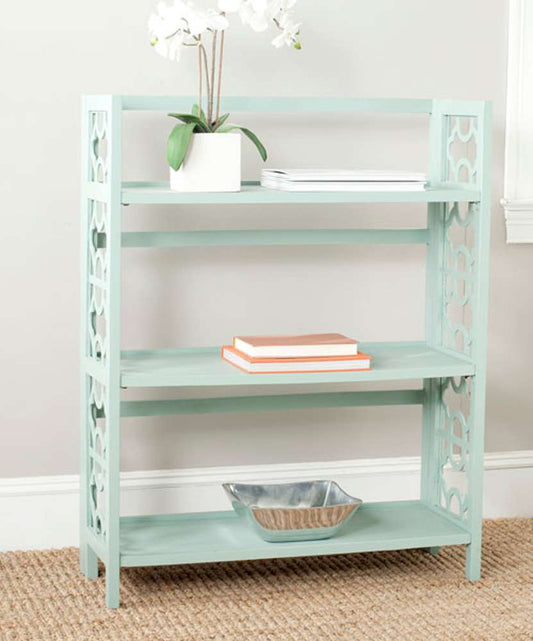 Safavieh - Natalie Small Bookcase - Celadon - AMH6565F veiw 2