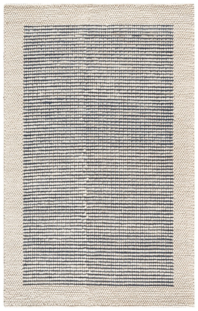 Safavieh - Natura 433N Ivory Navy - 9" X 12" - NAT433N-9 view 1