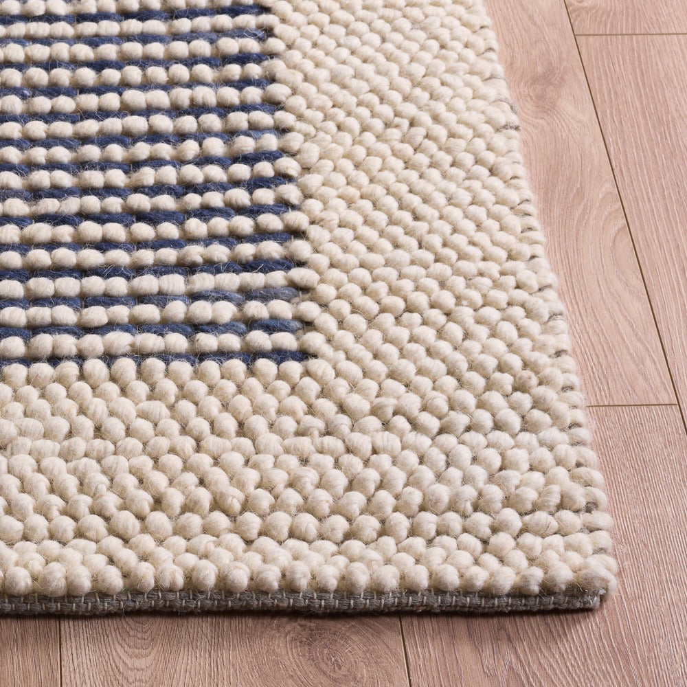 Safavieh - Natura 433N Ivory Navy - 9" X 12" - NAT433N-9 view 3
