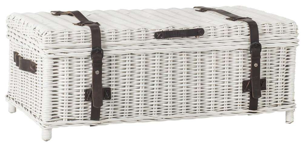 Safavieh - Navarro Coffee Table Trunk - White - SEA7022A veiw 2