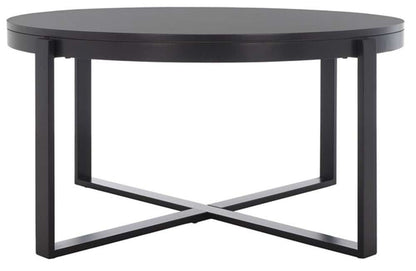 Safavieh - Navya Round Coffee Table - Black - COF6207E veiw 1