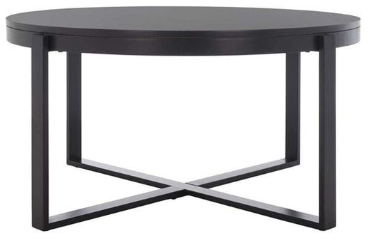 Safavieh - Navya Round Coffee Table - Black - COF6207E veiw 1