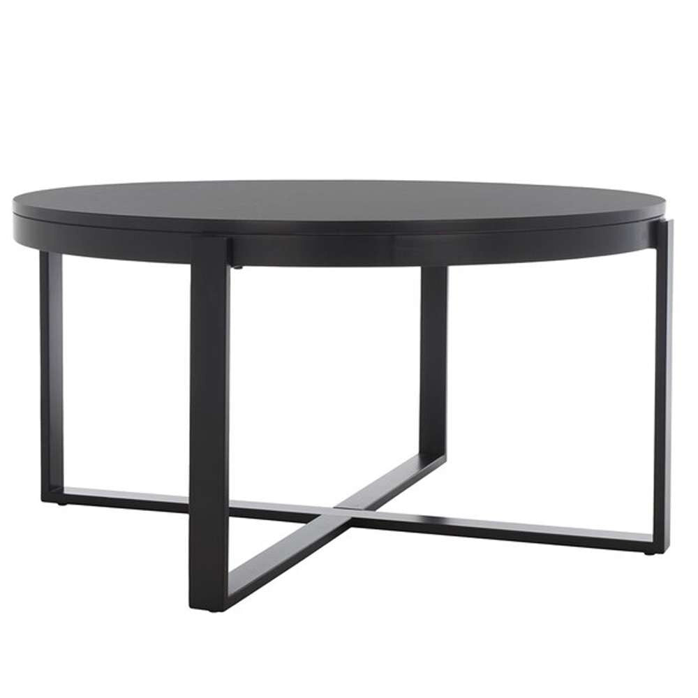 Safavieh - Navya Round Coffee Table - Black - COF6207E veiw 3