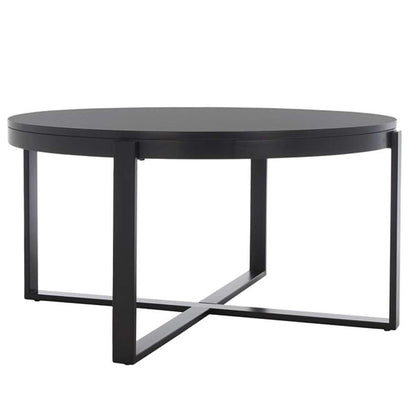 Safavieh - Navya Round Coffee Table - Black - COF6207E veiw 3