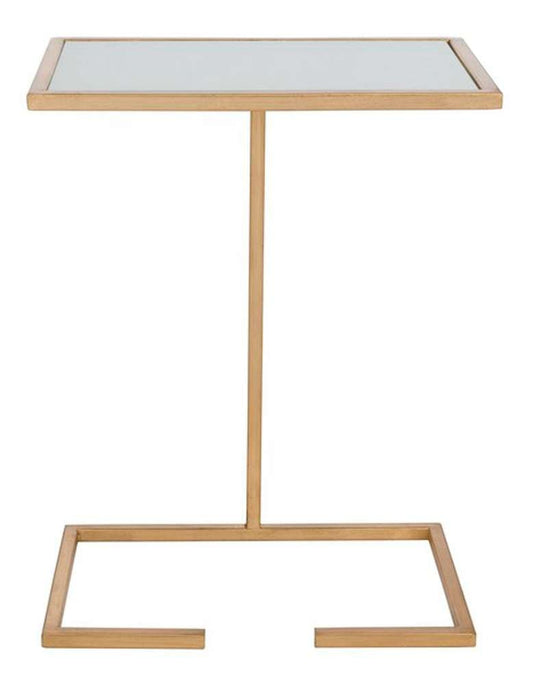 Safavieh - Neil Accent Table - Gold - White - FOX2528A veiw 1