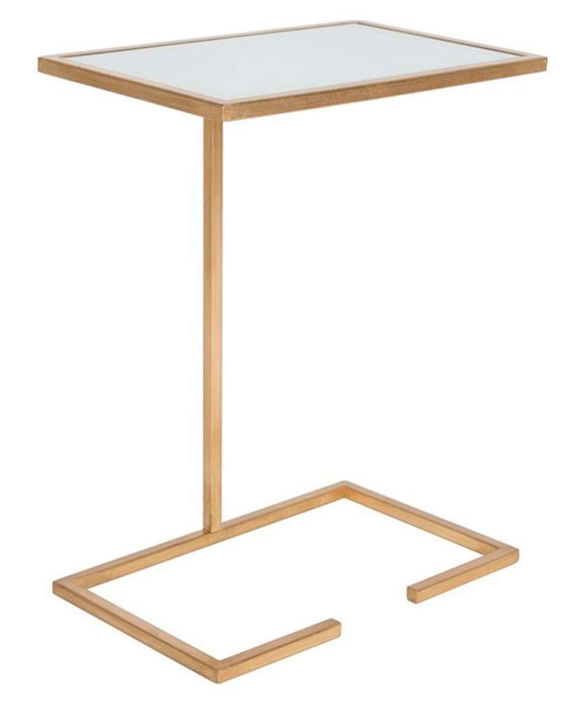 Safavieh - Neil Accent Table - Gold - White - FOX2528A veiw 3
