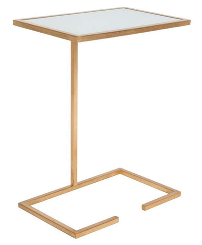 Safavieh - Neil Accent Table - Gold - White - FOX2528A veiw 3