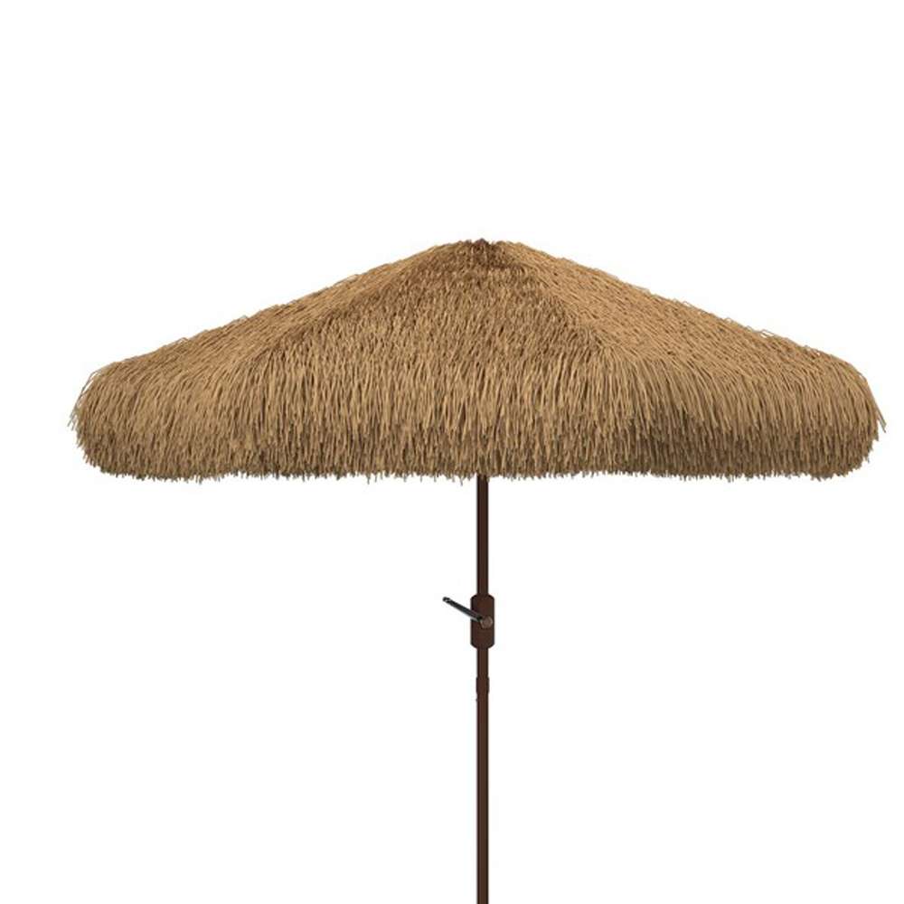 Safavieh - Nemery 11Ft Tiki Umbrella - Brown - PAT8112A veiw 1