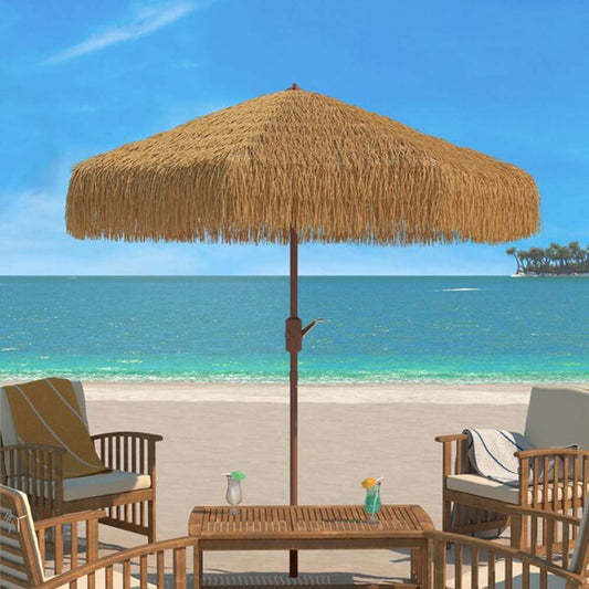 Safavieh - Nemery 11Ft Tiki Umbrella - Brown - PAT8112A veiw 2