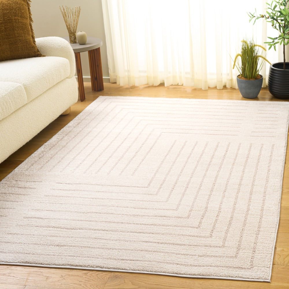 Safavieh - Neptune 876A Ivory / Grey - 5.3" X 7.6" - NPE876A-5 view 2