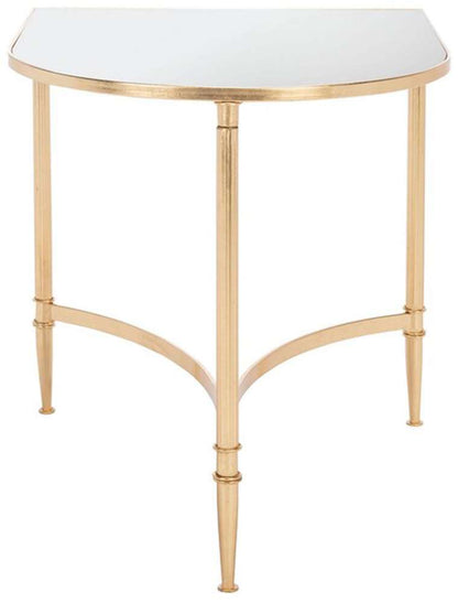 Safavieh - Nevin Accent Table - Gold - Mirror - FOX2532A veiw 1