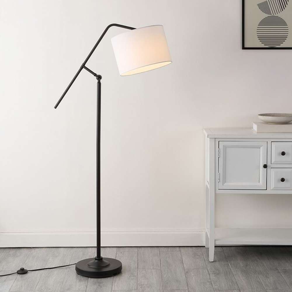 Safavieh - Newbrook 62.5 Inch Floor Lamp - Black - FLL4131A veiw 2