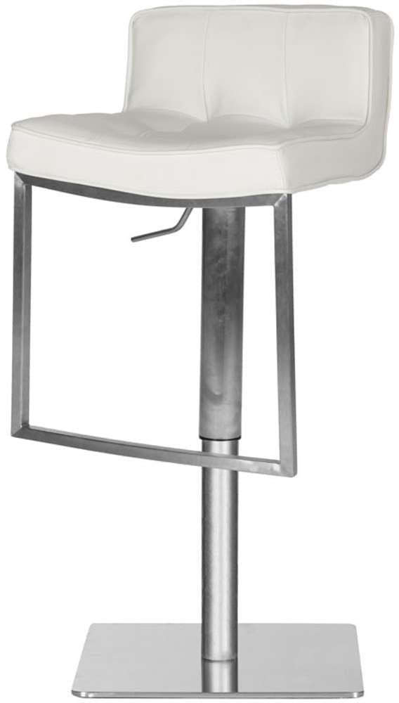 Safavieh - Newman Bar Stool - White - FOX3005C veiw 3