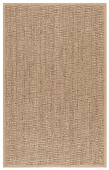 Safavieh - Nf Twill Plain Seagrass W 111A Beige Border - 10" X 14" - NF111A-10 view 1