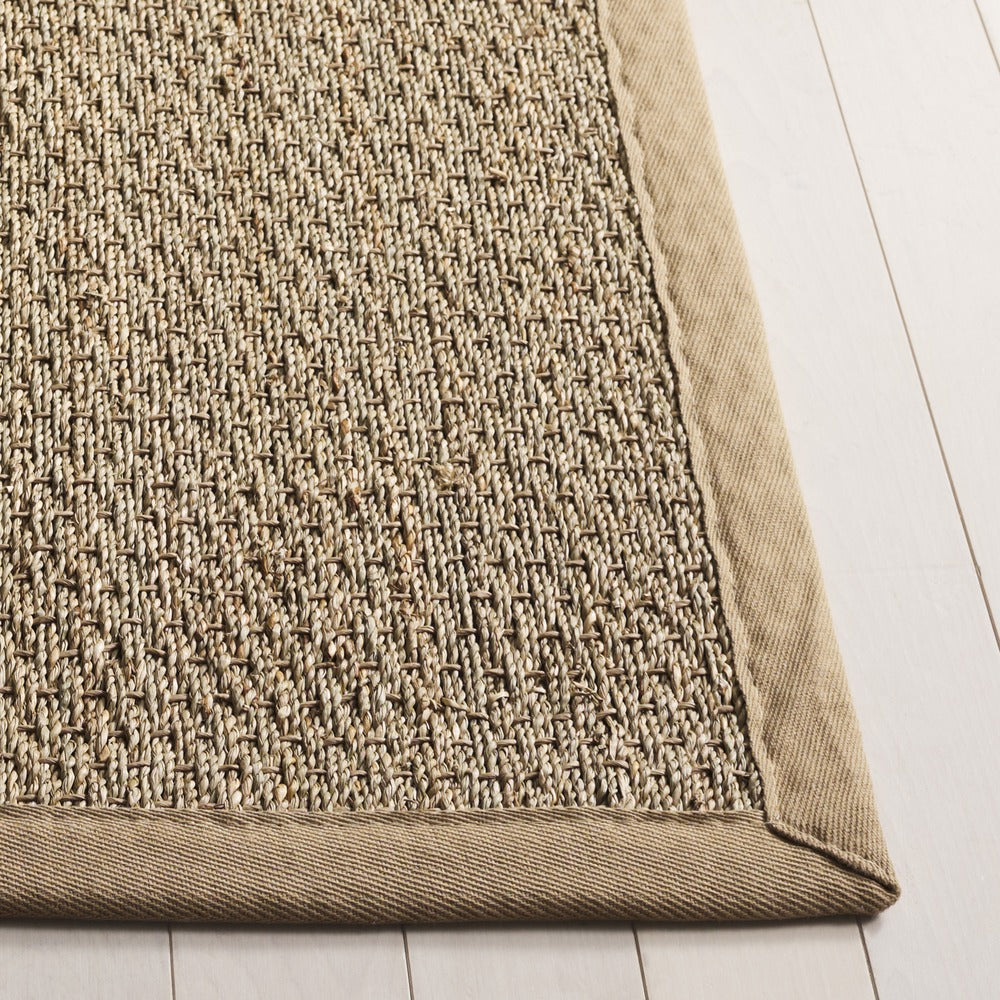 Safavieh - Nf Twill Plain Seagrass W 111A Beige Border - 10" X 14" - NF111A-10 view 3