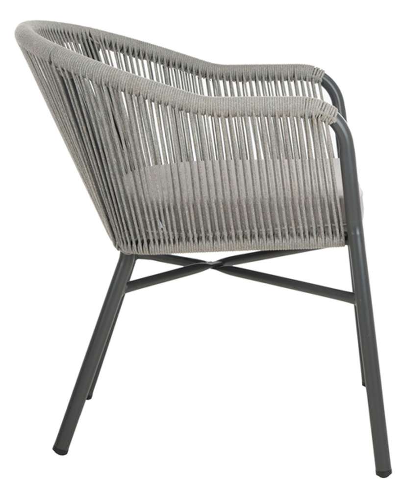 Safavieh - Nicolo Rope Chair - Grey  (Set of 2) - PAT4027A-SET2 veiw 4