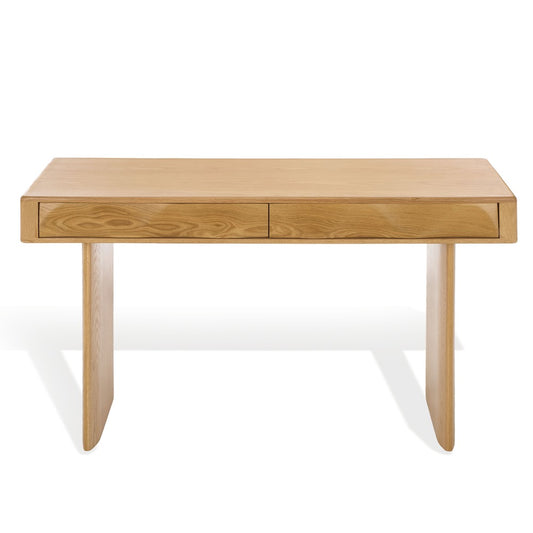 Safavieh - Nikoletta 2 Drawer Wood Desk / Natural - SFV5794A view 1