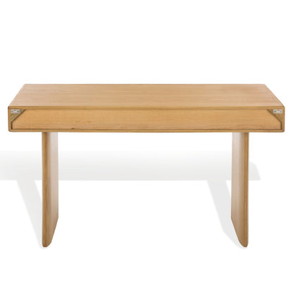 Safavieh - Nikoletta 2 Drawer Wood Desk / Natural - SFV5794A view 4