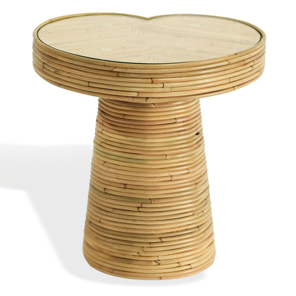 Safavieh - Nile Rattan Lily Pad Short Accent Table / Natural - CWK4010A view 1