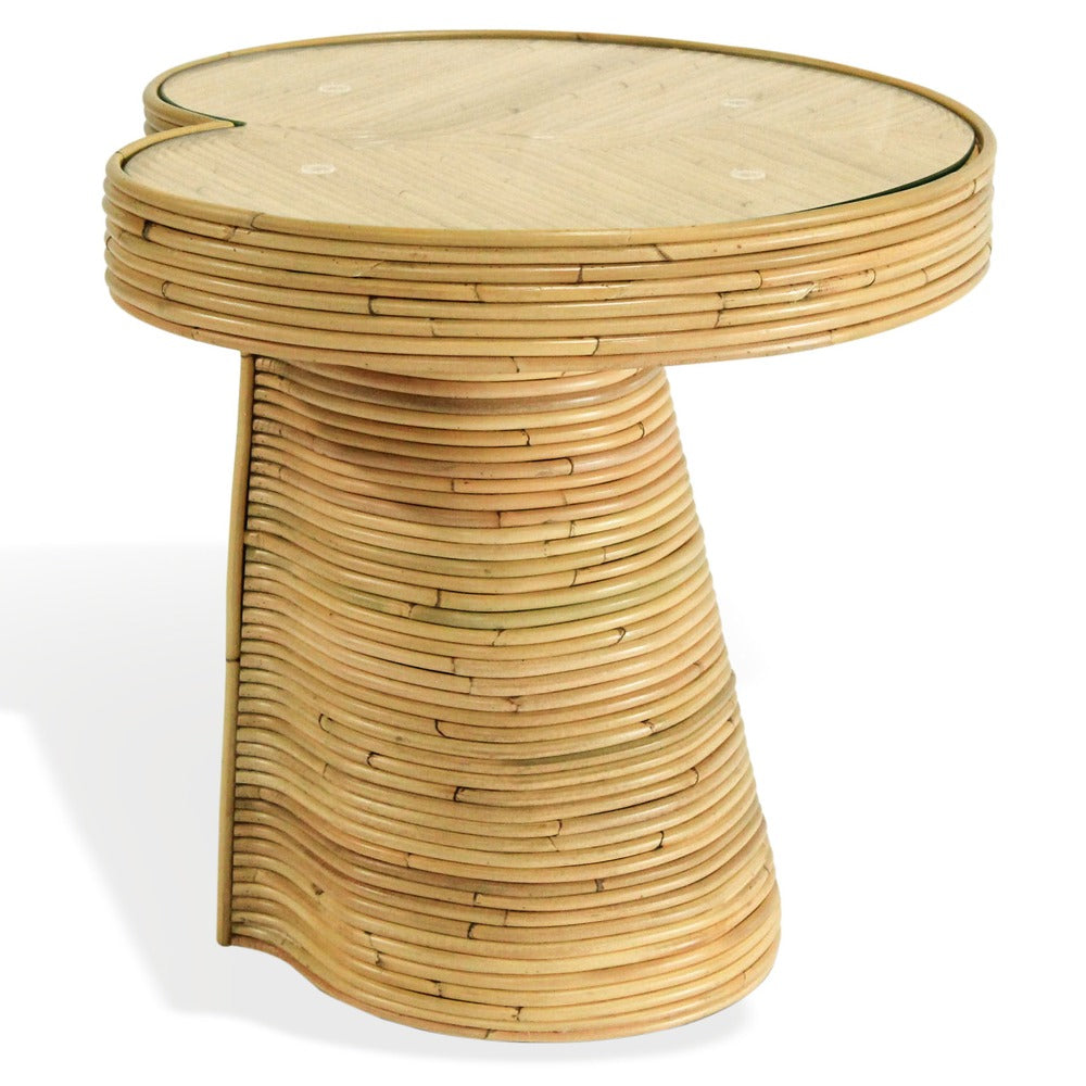Safavieh - Nile Rattan Lily Pad Short Accent Table / Natural - CWK4010A view 2