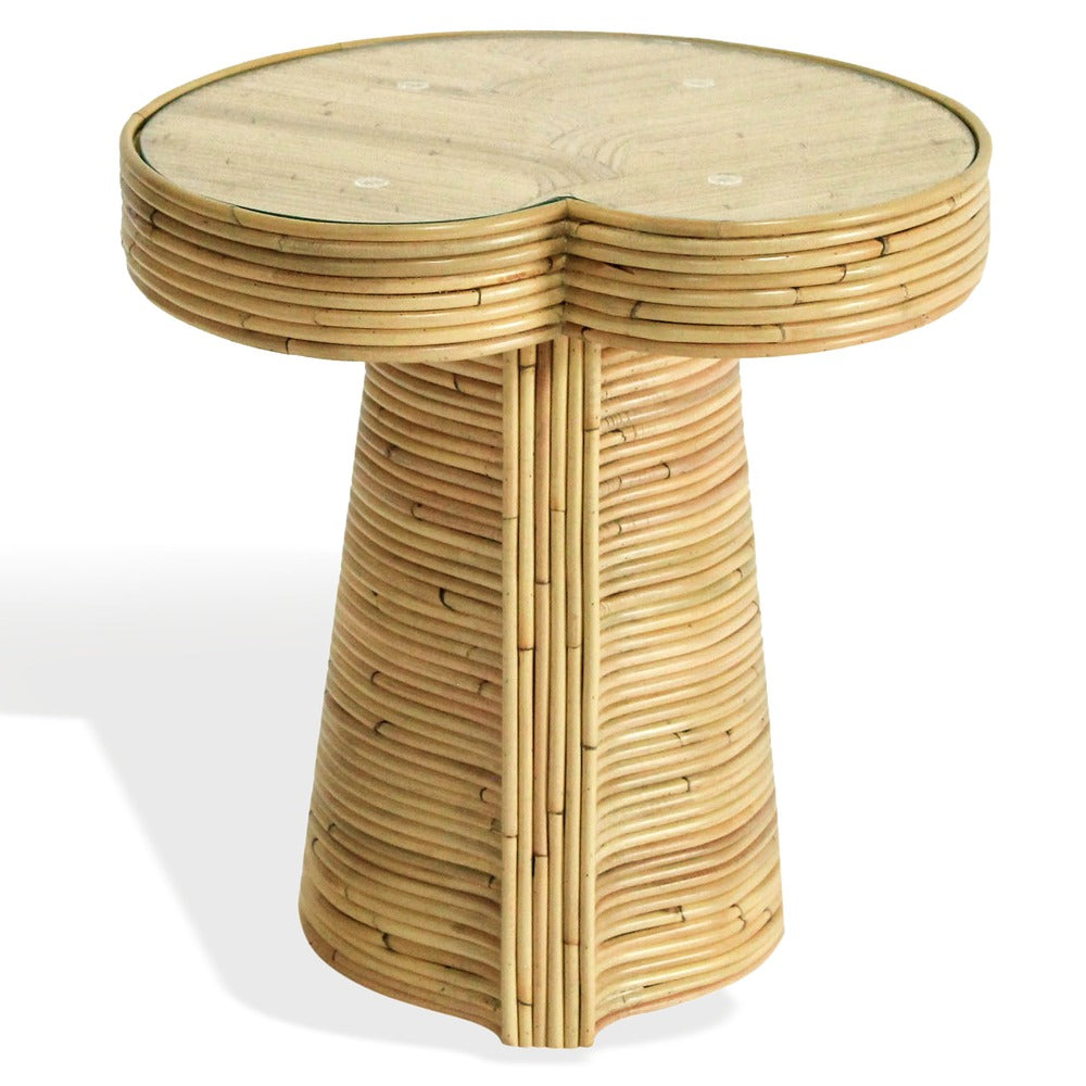 Safavieh - Nile Rattan Lily Pad Short Accent Table / Natural - CWK4010A view 3