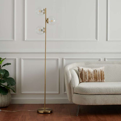 Safavieh - Niobe 65in Floor Lamp - Gold - FLL7004A veiw 2