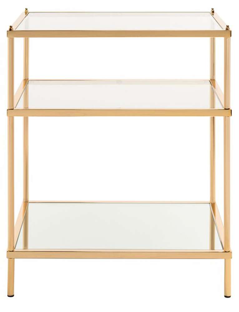 Safavieh - Noelia 3 Tier Accent Table - Polished Gold  - ACC6203C veiw 1