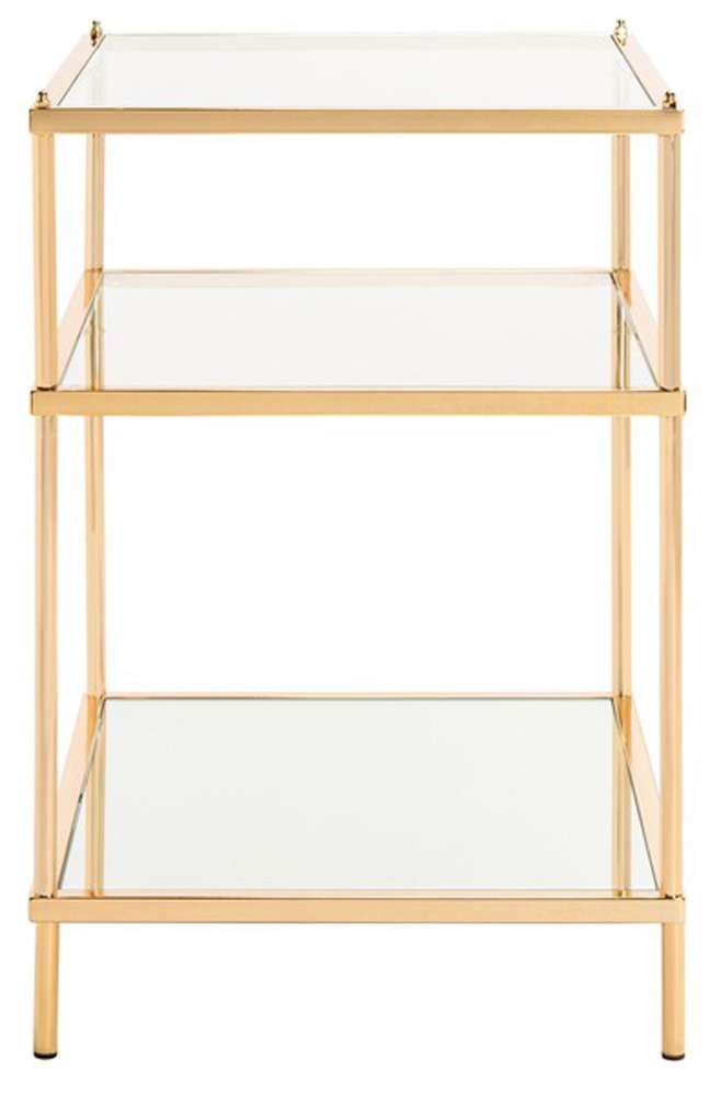 Safavieh - Noelia 3 Tier Accent Table - Polished Gold  - ACC6203C veiw 3