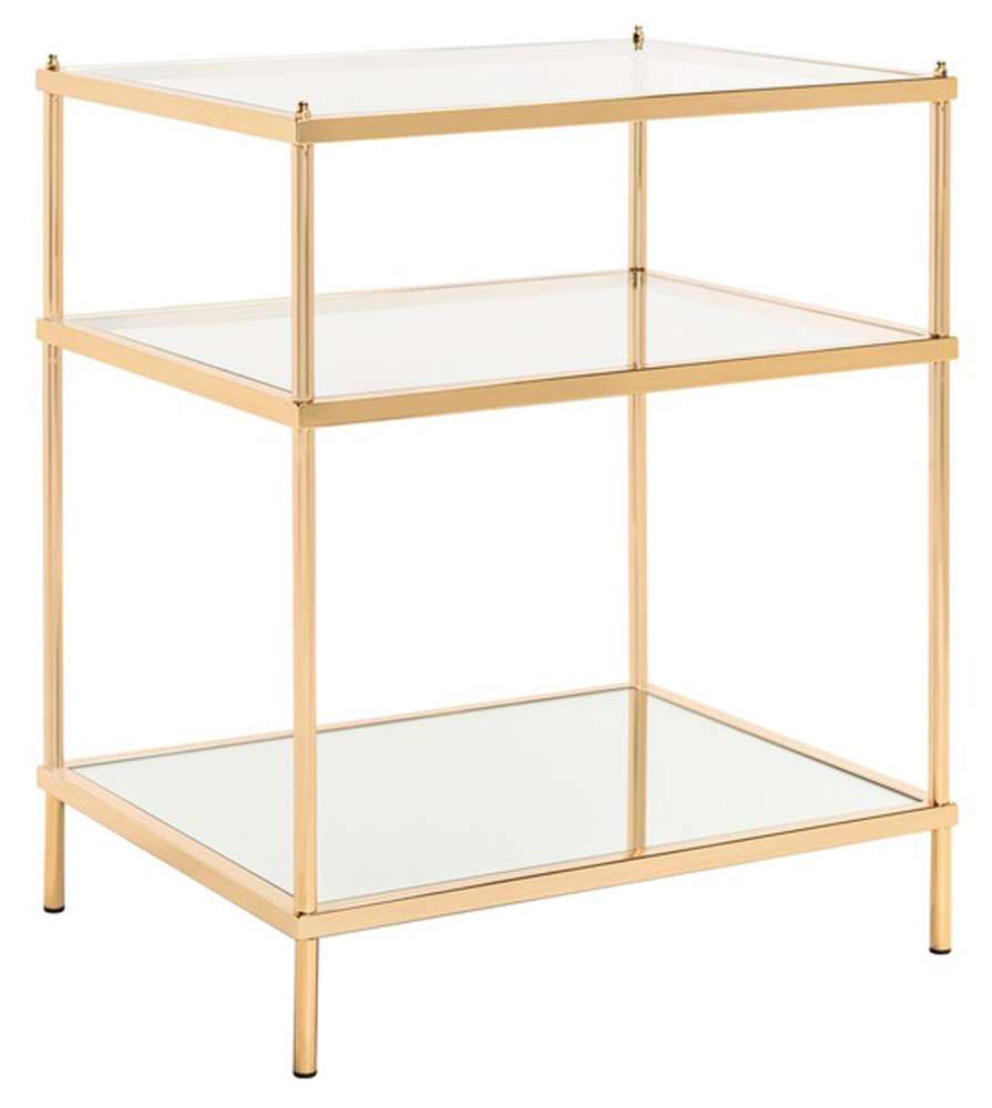 Safavieh - Noelia 3 Tier Accent Table - Polished Gold  - ACC6203C veiw 4