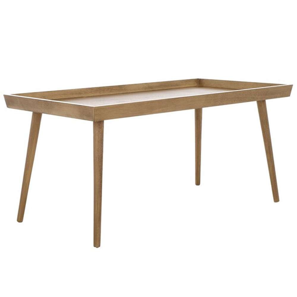 Safavieh - Nonie Coffee Table With Tray - Light Brown - COF5700B veiw 3