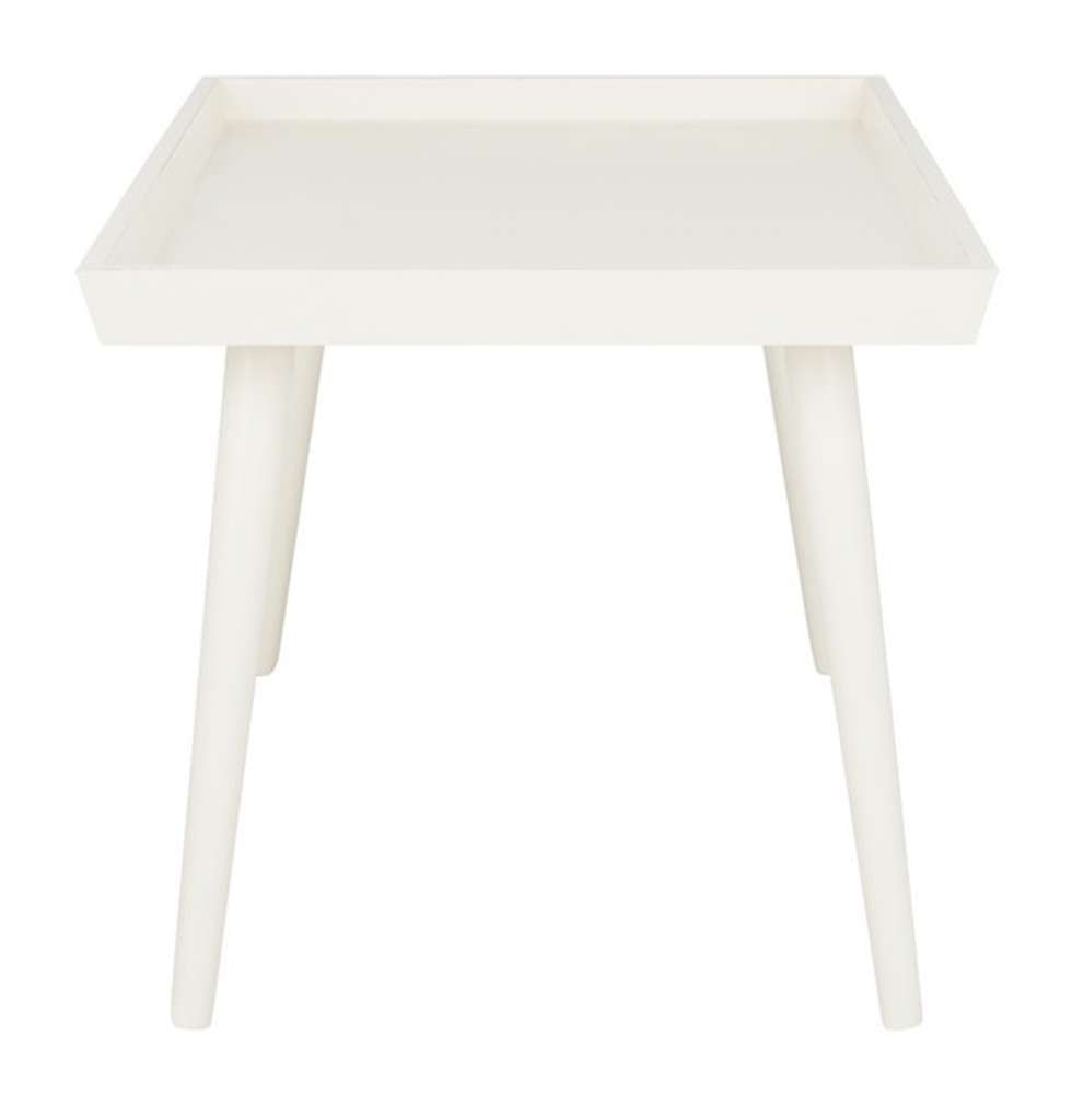 Safavieh - Nonie Coffee Table With Tray - Vintage White - COF5700A veiw 4