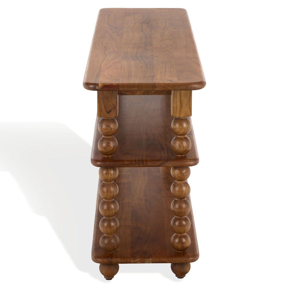 Safavieh - Norbert 2 Shelf Wood Console Table / Brown - SFV5795A view 4