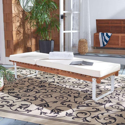 Safavieh - Nuca Sunlounger - Natural - White - PAT7084A veiw 2