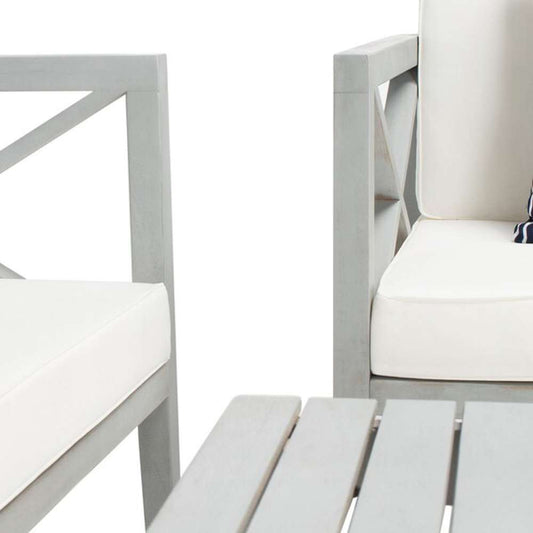 Safavieh - Nunzio 4 Piece Set - Grey - Bge + Thn Stp P - PAT7031H veiw 2