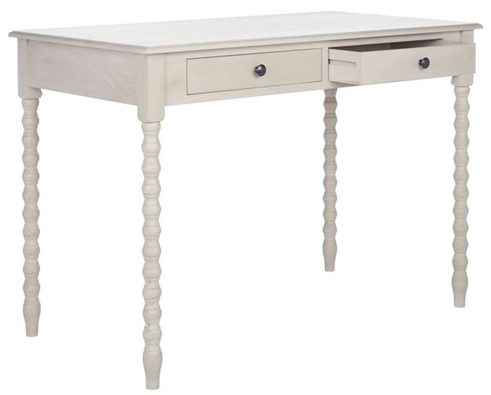 Safavieh - O Mara 2 Drawer Desk - Taupe - DSK5711C veiw 3