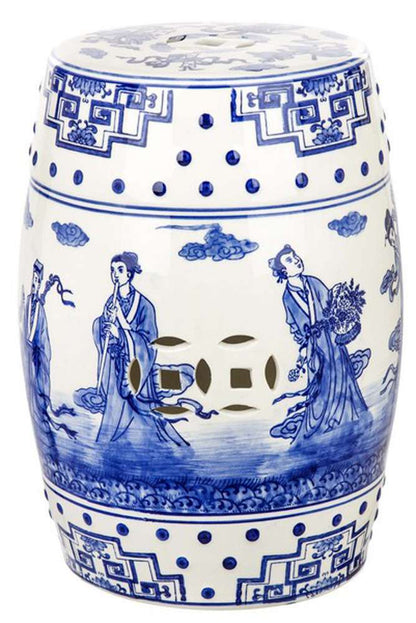 Safavieh - Ocean Jewel Garden Stool - Blue - ACS4555A veiw 1