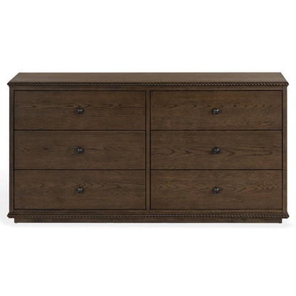 Safavieh - Octavian Rope Detail Wood Dresser / Dark Walnut - SFV2234C view 1
