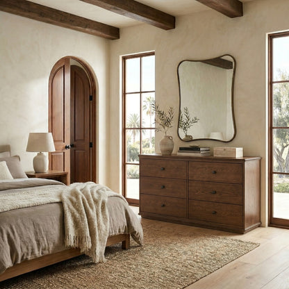 Safavieh - Octavian Rope Detail Wood Dresser / Dark Walnut - SFV2234C view 2