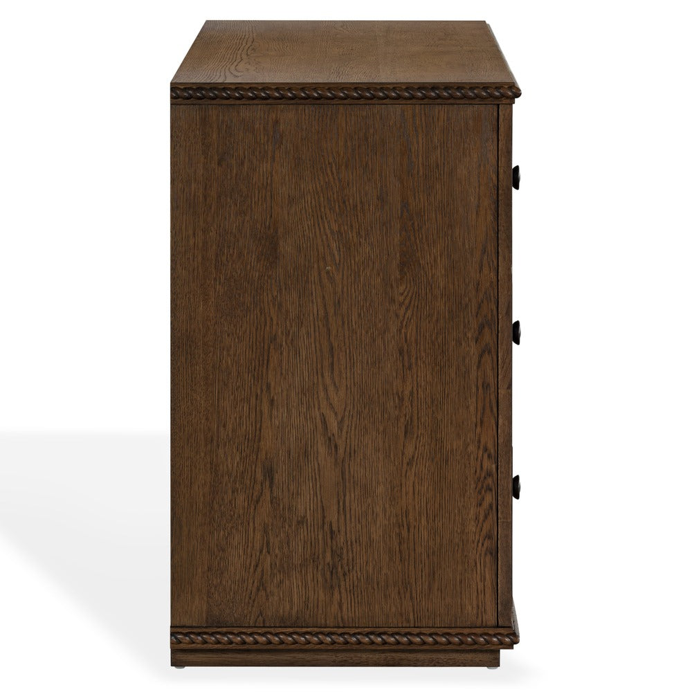 Safavieh - Octavian Rope Detail Wood Dresser / Dark Walnut - SFV2234C view 3