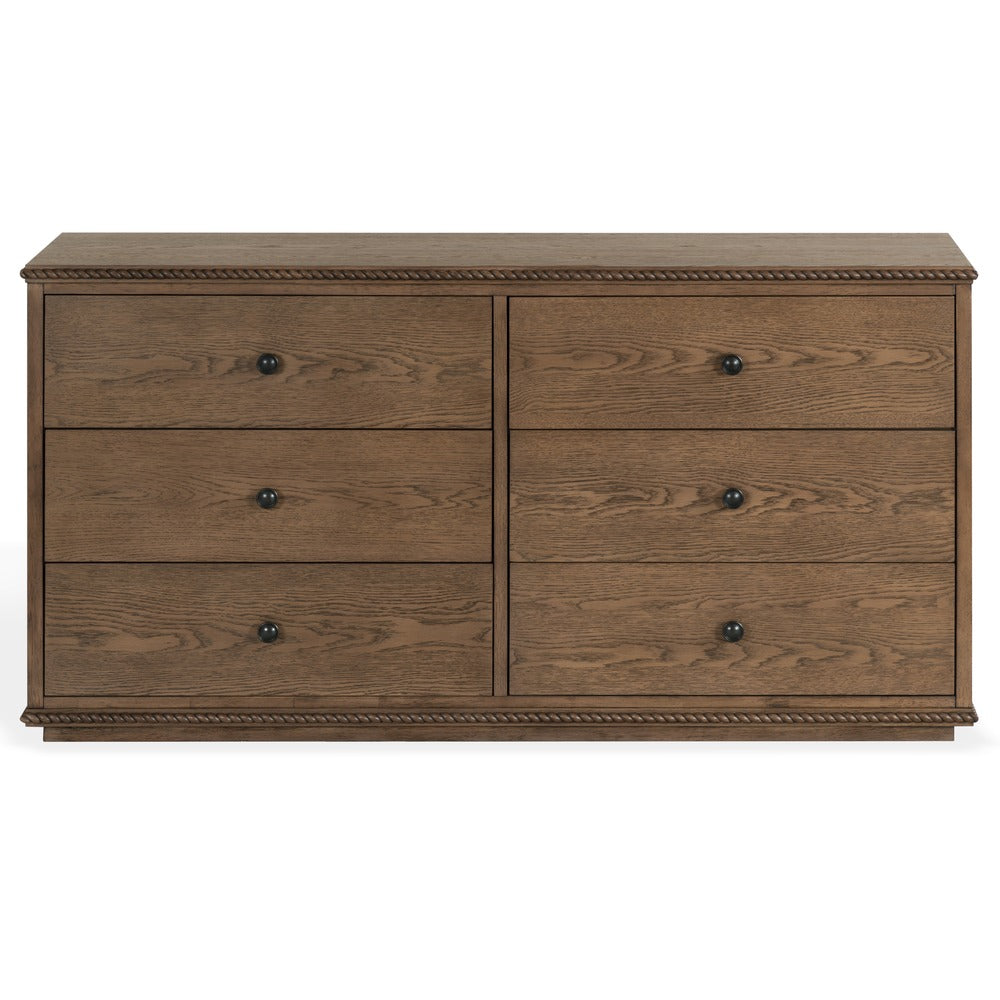 Safavieh - Octavian Rope Detail Wood Dresser / Walnut - SFV2234B view 1