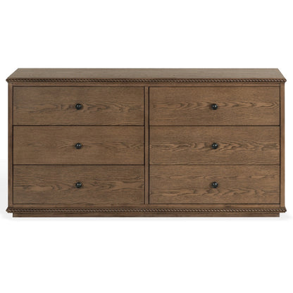Safavieh - Octavian Rope Detail Wood Dresser / Walnut - SFV2234B view 1