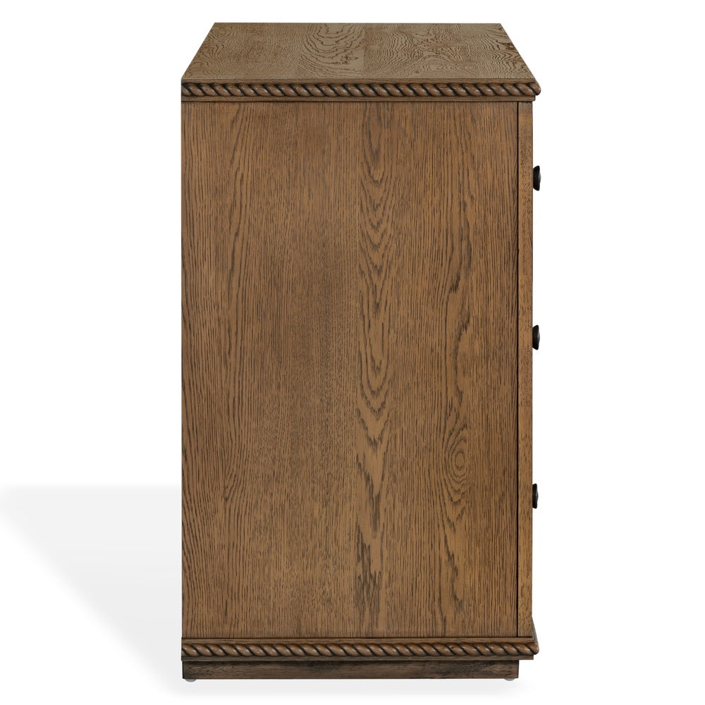 Safavieh - Octavian Rope Detail Wood Dresser / Walnut - SFV2234B view 3