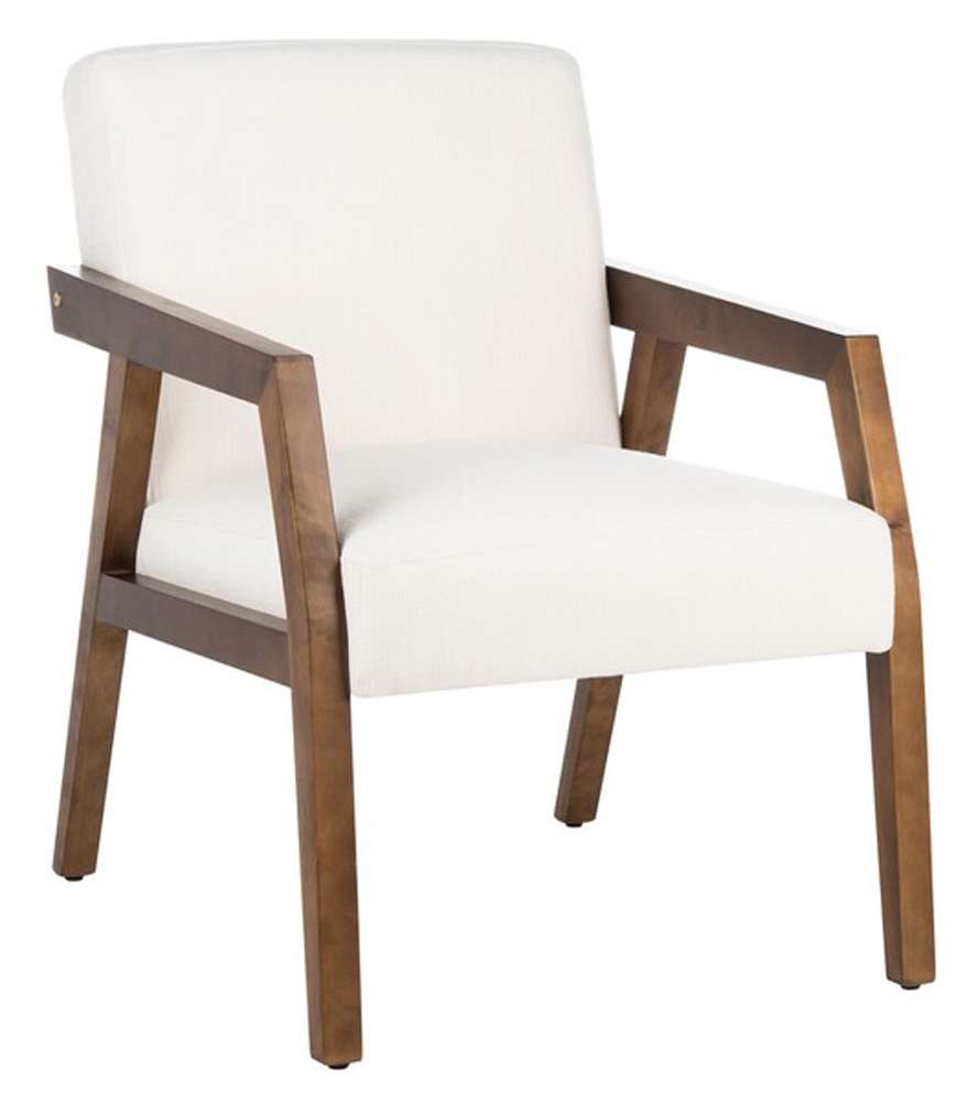 Safavieh - Olyvar Arm Chair - White - ACH4000A veiw 3