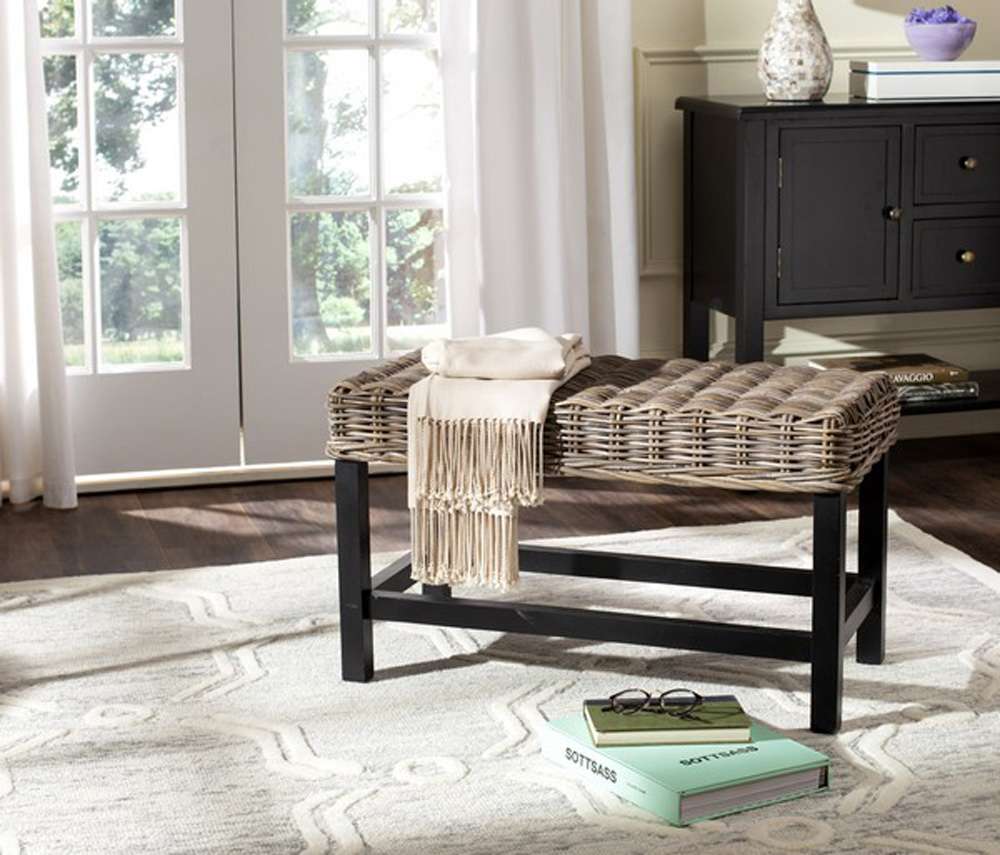 Safavieh - Omari Stool - Grey - SEA7014A veiw 2