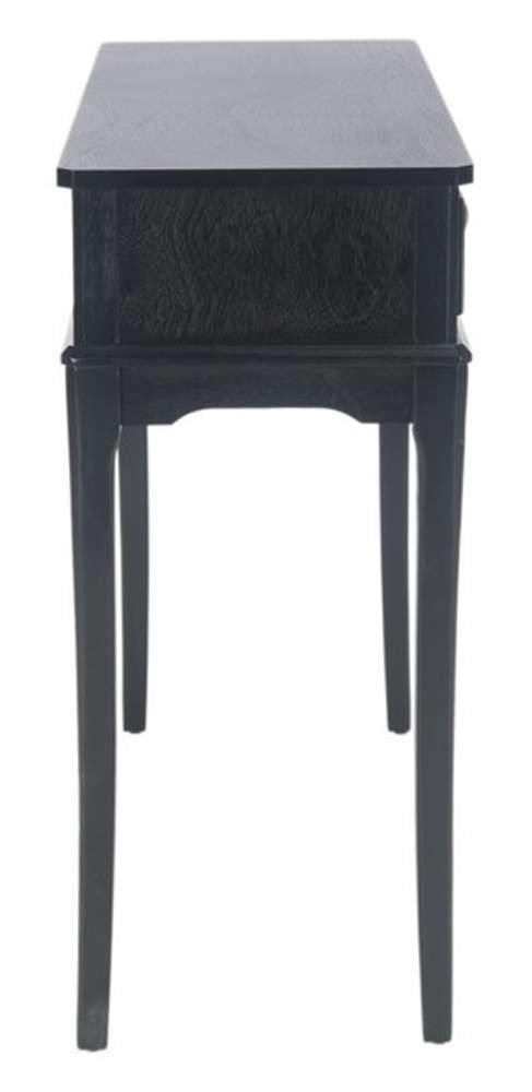 Safavieh - Opal 2Drw Console Table - Black - CNS5726B veiw 3